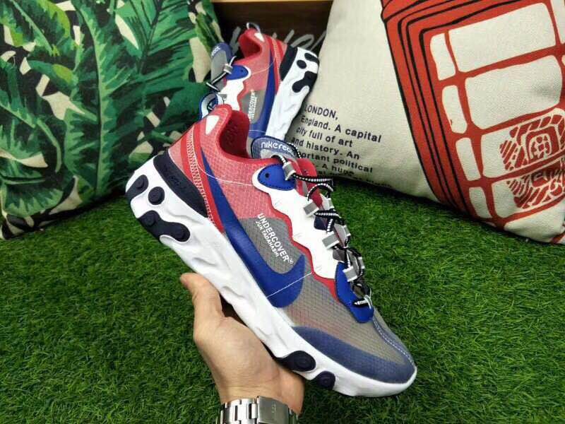 Nike Rest Under Cover Blue Grey Red White Shoes